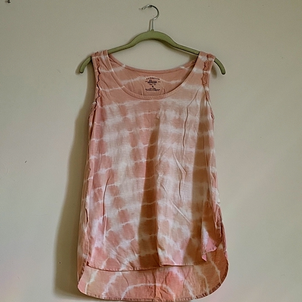Pink Tie-Dye Tank